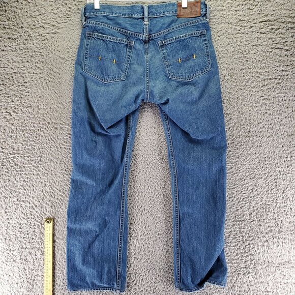 Polo Ralph Lauren Jeans Mens 30x30 Blue Cotton Denim Relaxed Fit - Picture 7 of 8